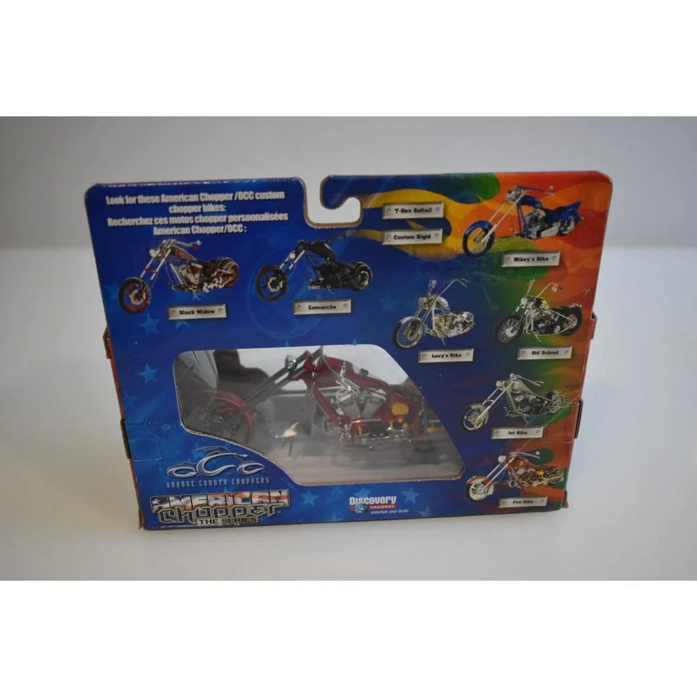 ERTL Joyride 2005 Fire Bike OCC Orange County Choppers 1:18 Diecast 78909